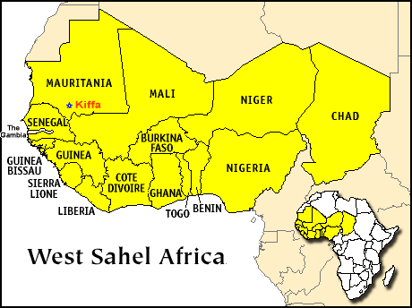 Sahel Map
