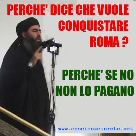 Scopri di più sull'articolo Perchè Al Baghdadi dice che vuole conquistare Roma?