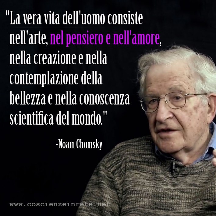 Scopri di più sull'articolo Chomsky – Aforismi